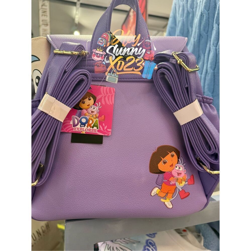 Dora The Explorer Backpack & Map Mini Backpack - Picture 2 of 7